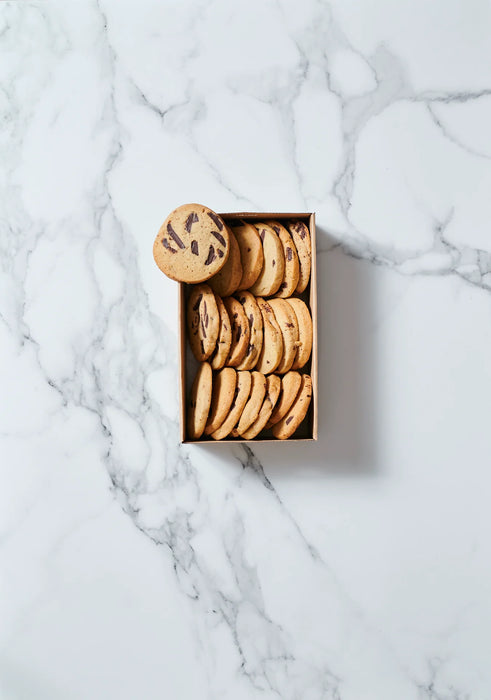 18 x Dough It Your Self Cookie Box (Choc Chip, Caramel Biscotto, Cookies & Cream, Double Chocolate or White Choc & Macadamia)